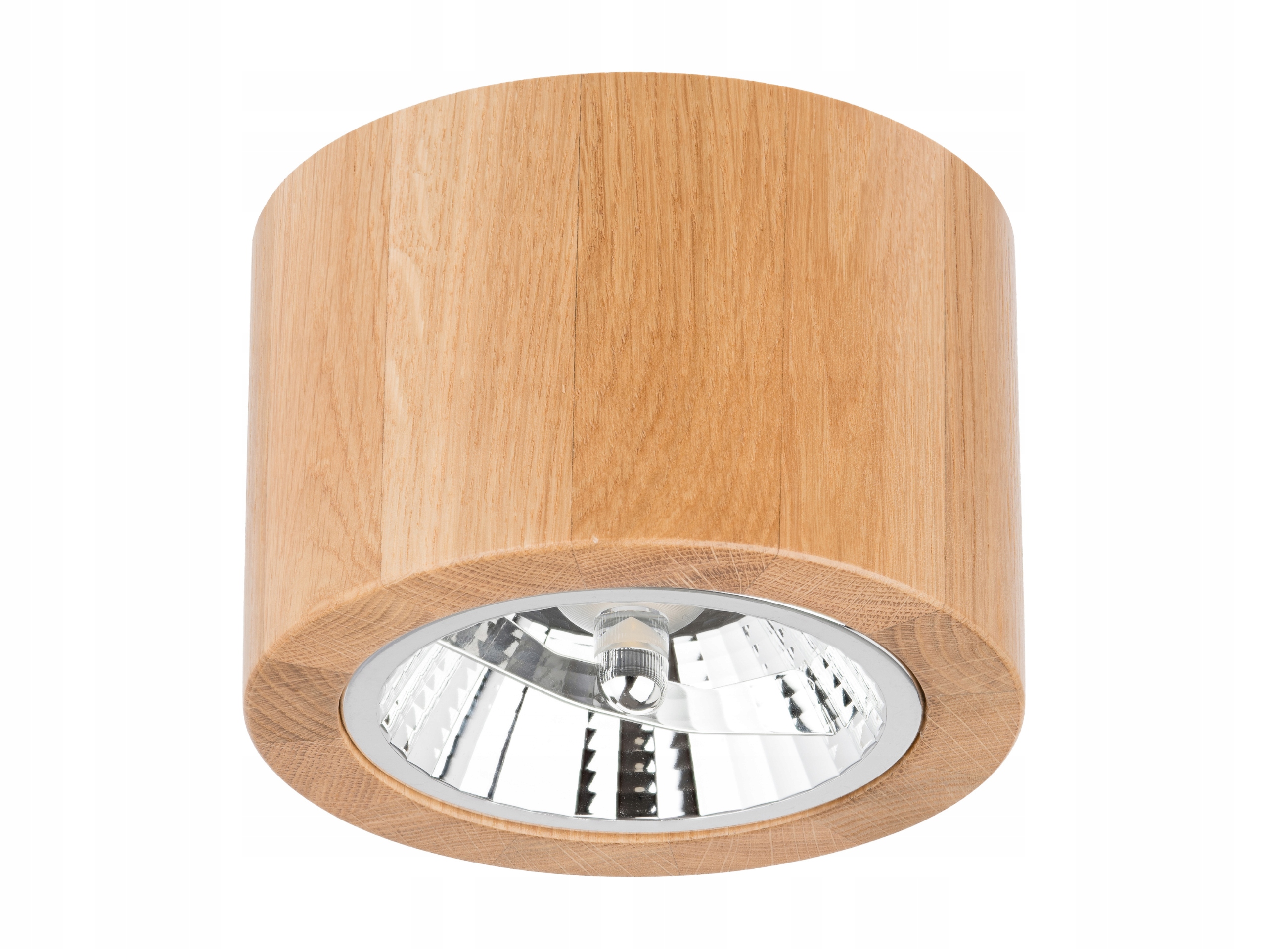 Nástěnné svítidlo trubka dřevěná Led fi135 Dub obývací pokoj kuchyně pokoj Stylová