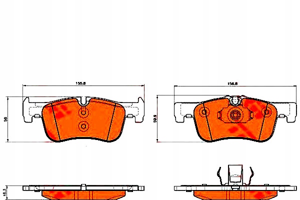 Trw Brzdové Destičky Bmw 1 116 D (F20)