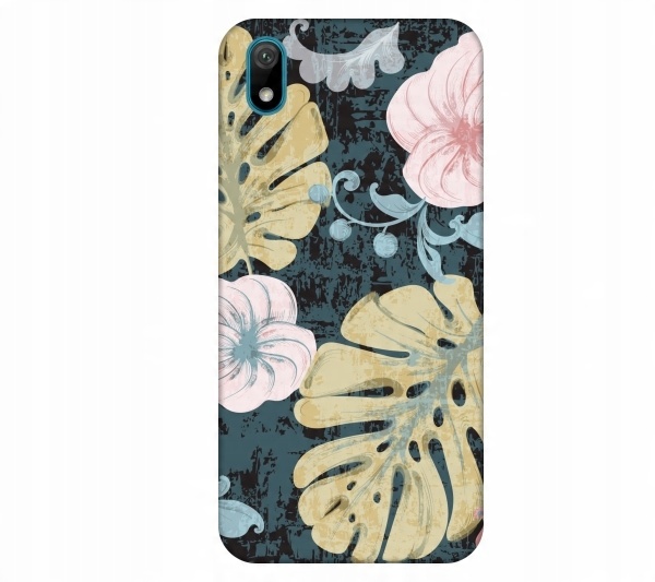 

Etui na telefon Huawei Y5 2019 Liscie tropikalny w