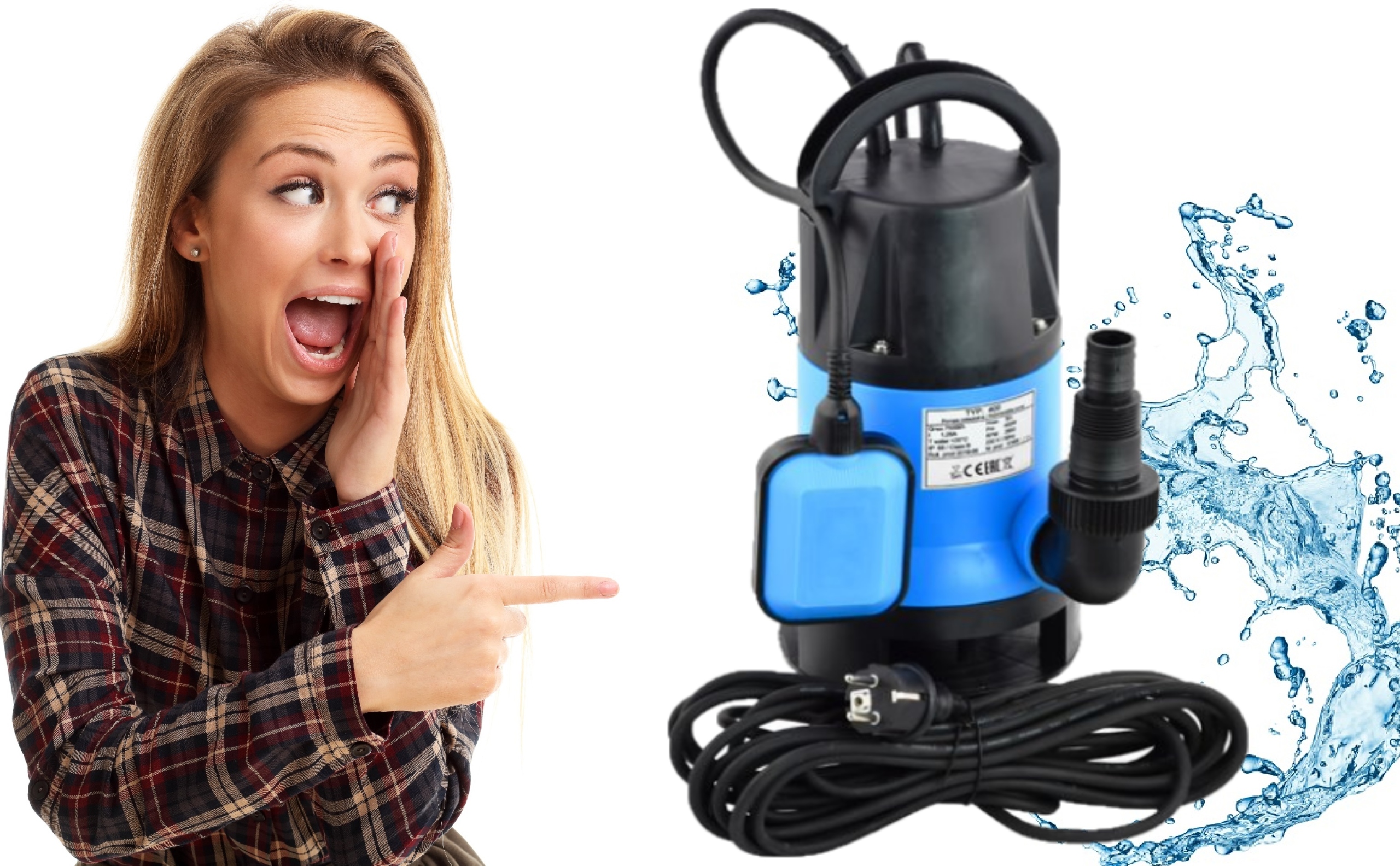 Ibo Pompa Zatapialna Do Brudnej Czystej Wody IP550