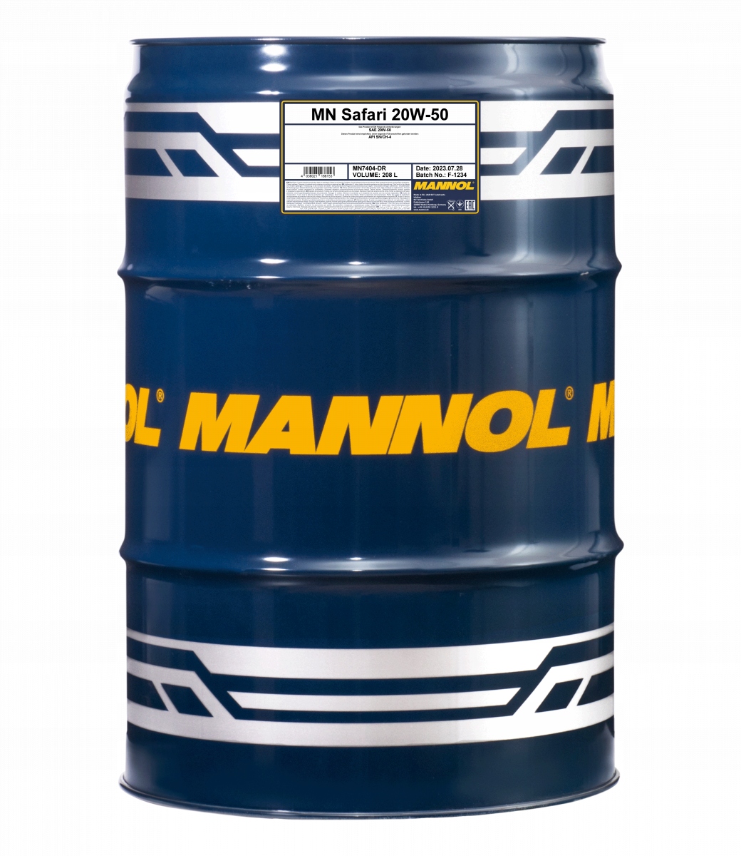 Mannol Safari 20W50 208L 7404