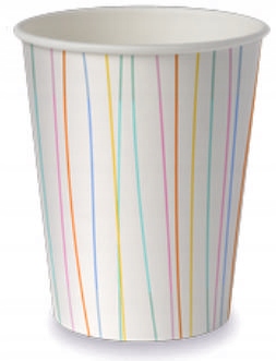 KUBKI PAPIEROWE DO KAWY 250ml + WIECZKA 100 szt (do dalszej odsprzedaży) Materiał papier