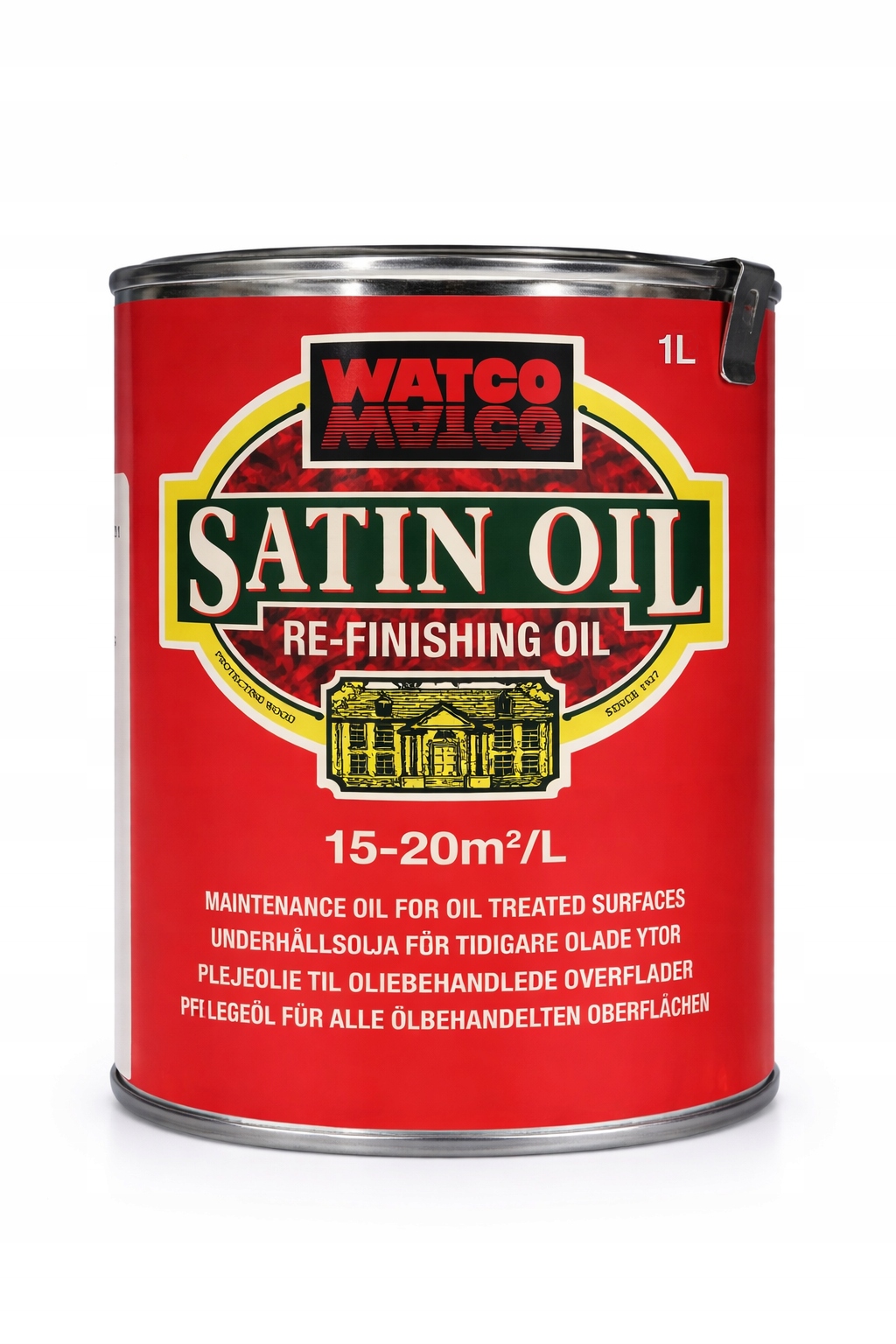 Timberex Watco Satin Oil 1L olej na péči o dřevo, saténový efekt