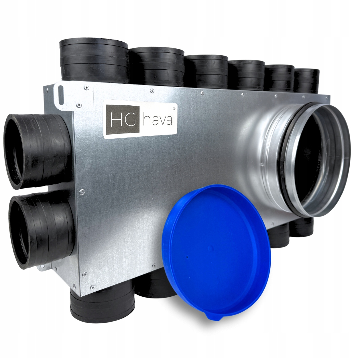 Rozvodná skříň, ventilační trubkový rozdělovač fi160 14x75 mm