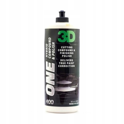 3D Car Care One Hybrid Compound & Polish 473ml