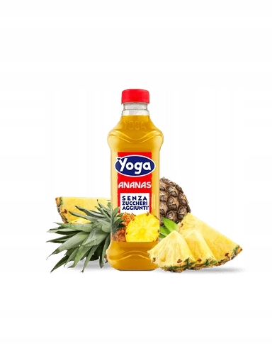 Levně 6 x Ananasový nektar bez cukru Ananas Senza Zucchero 1 l Yoga
