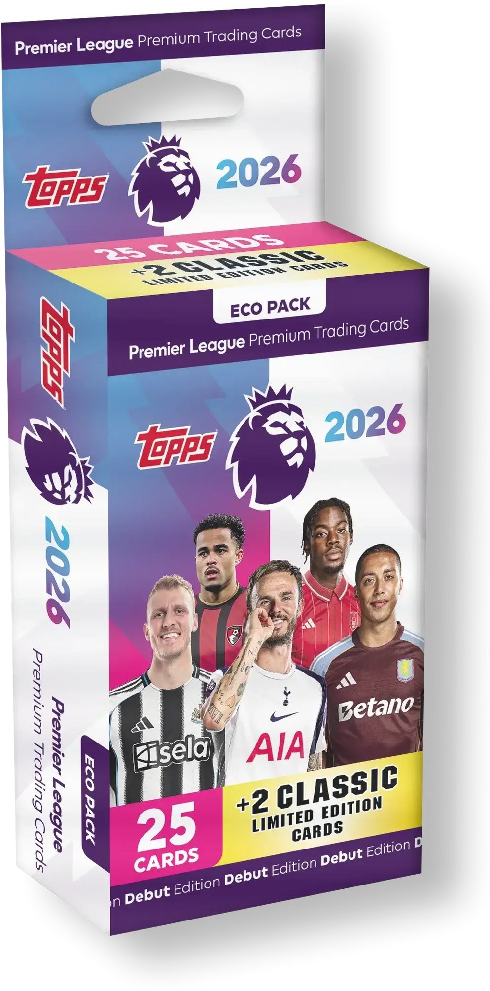 Karty piłkarskie Topps: Premier League 2026 Eco Pack