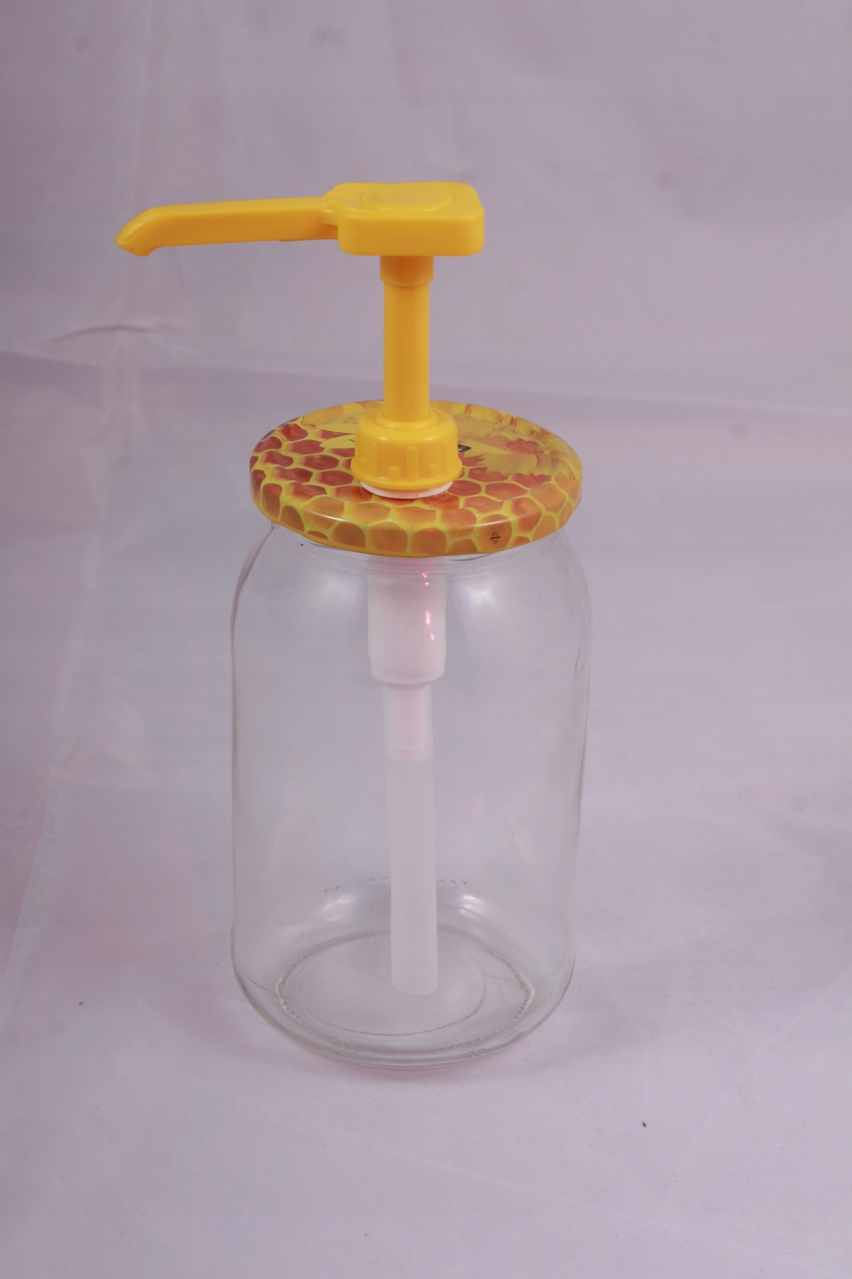 

Atomizer do słoika z miodem - pompka do miodu
