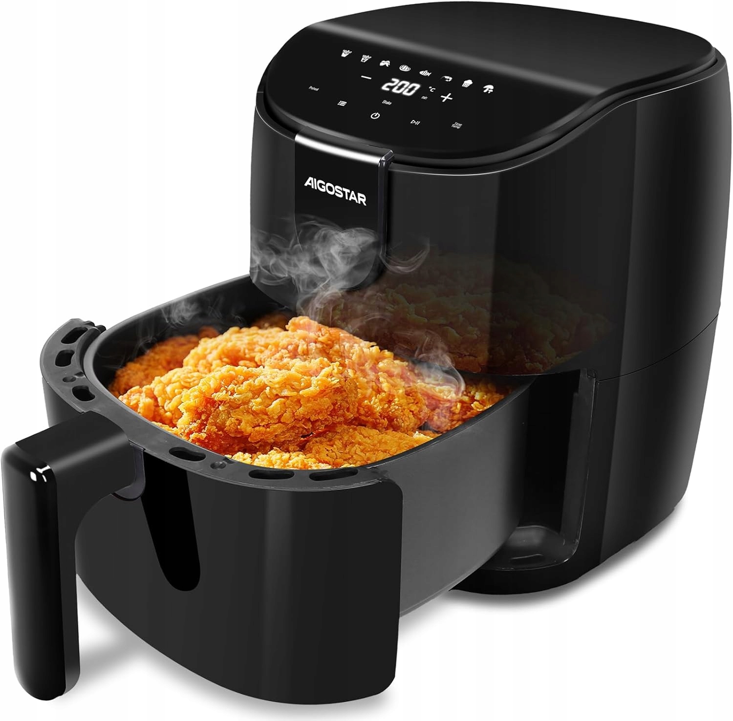 Frytkownica Beztłuszczowa Aigostar Hayden X 4L 1500W 8 programów Led