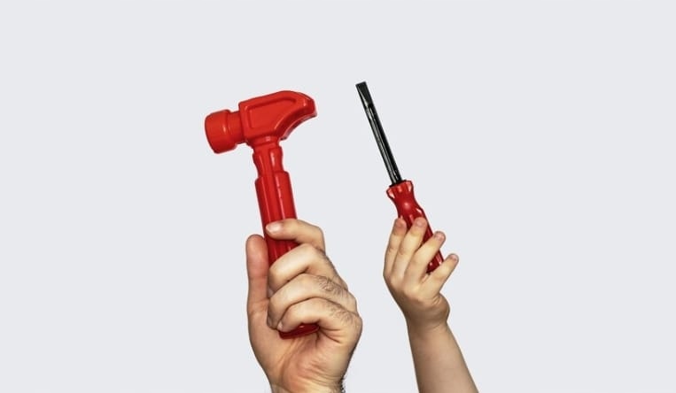 Zestaw narzędzi dla dzieci mały majsterkowicz 7w1 Seria Tool Box Set