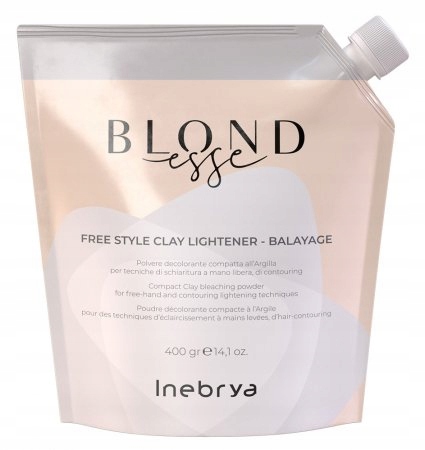 Inebrya Blondesse Clay – rozjasňující jíl 400