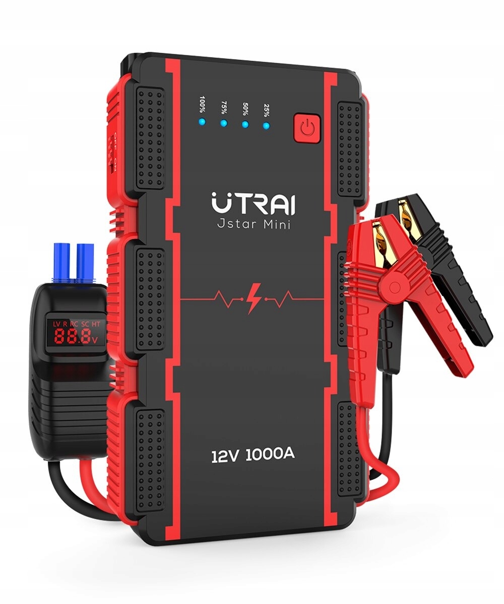 Sada štartovacieho zariadenia Utrai Jstar mini 12 V 1000 A čierna
