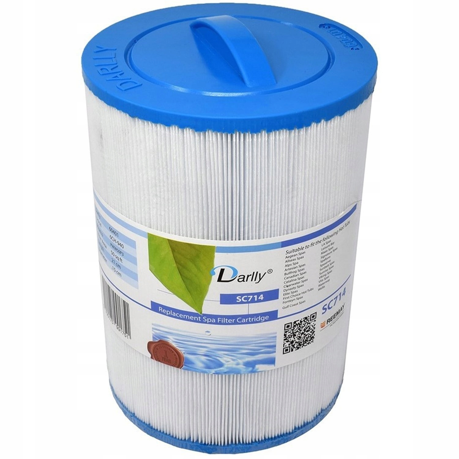

Filtr kartuszowy do wanny Spa SC714 Darlly