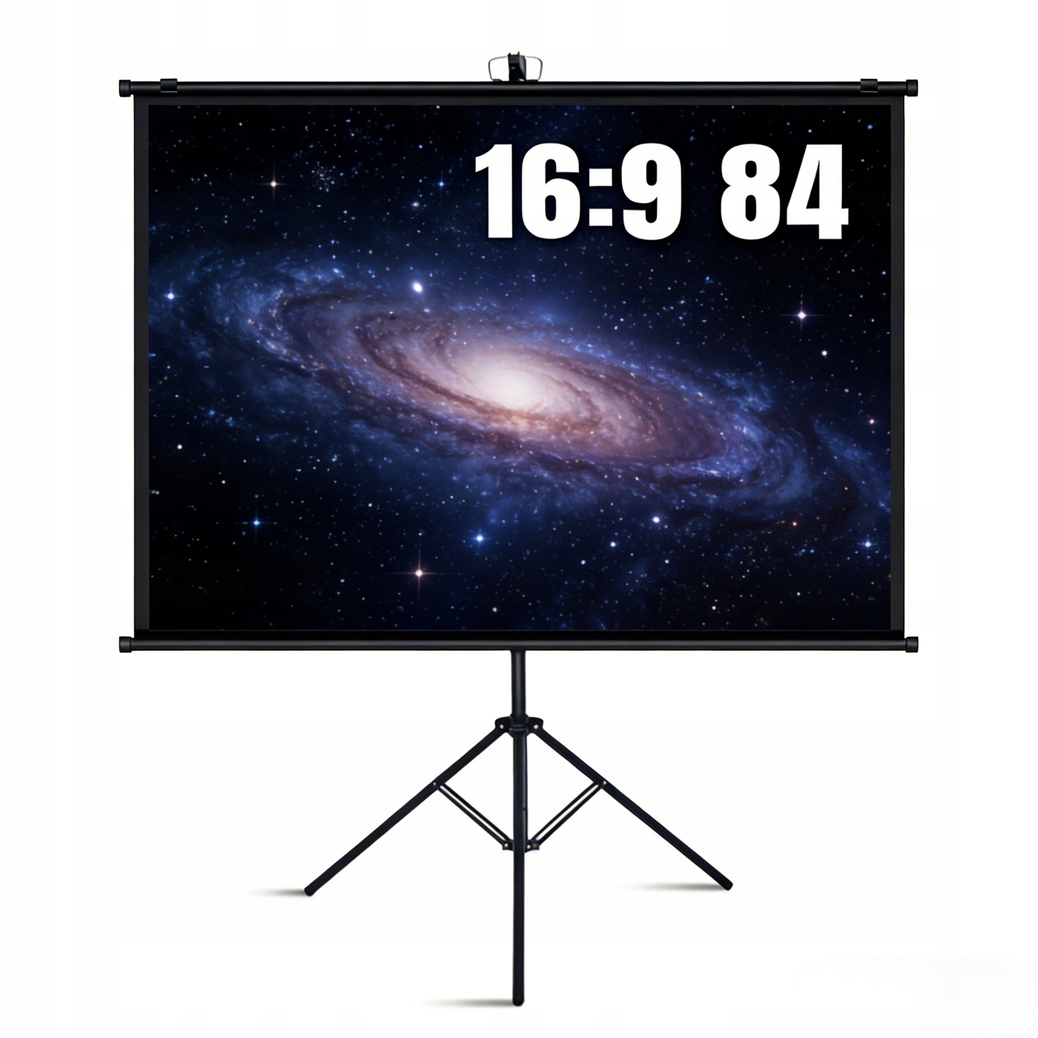 Multimediálny Zvinovací Projekčný Displej 84" 16:9 Full Hd 4K Statív
