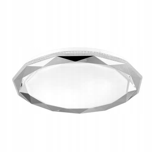 Stropné Svietidlo+diaľkový ovládač 72 W 3000/4000/6500K Glossy Polux