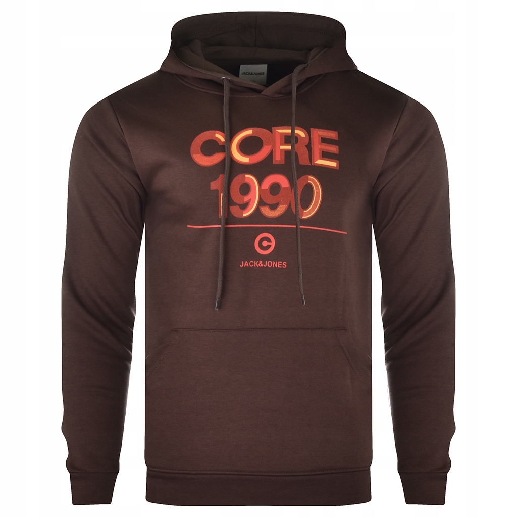 Mikina Meska Jack&jones Core 12163769 Hnědá