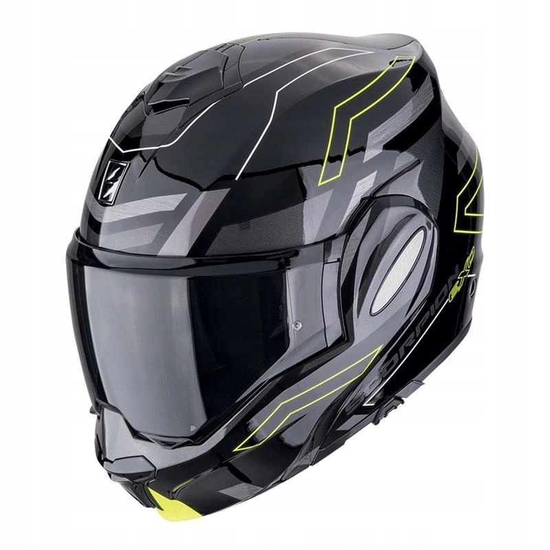 Helma Scorpion Exo-tech Conquer Black/neon Yellow čierna žltá fluo Darčeky