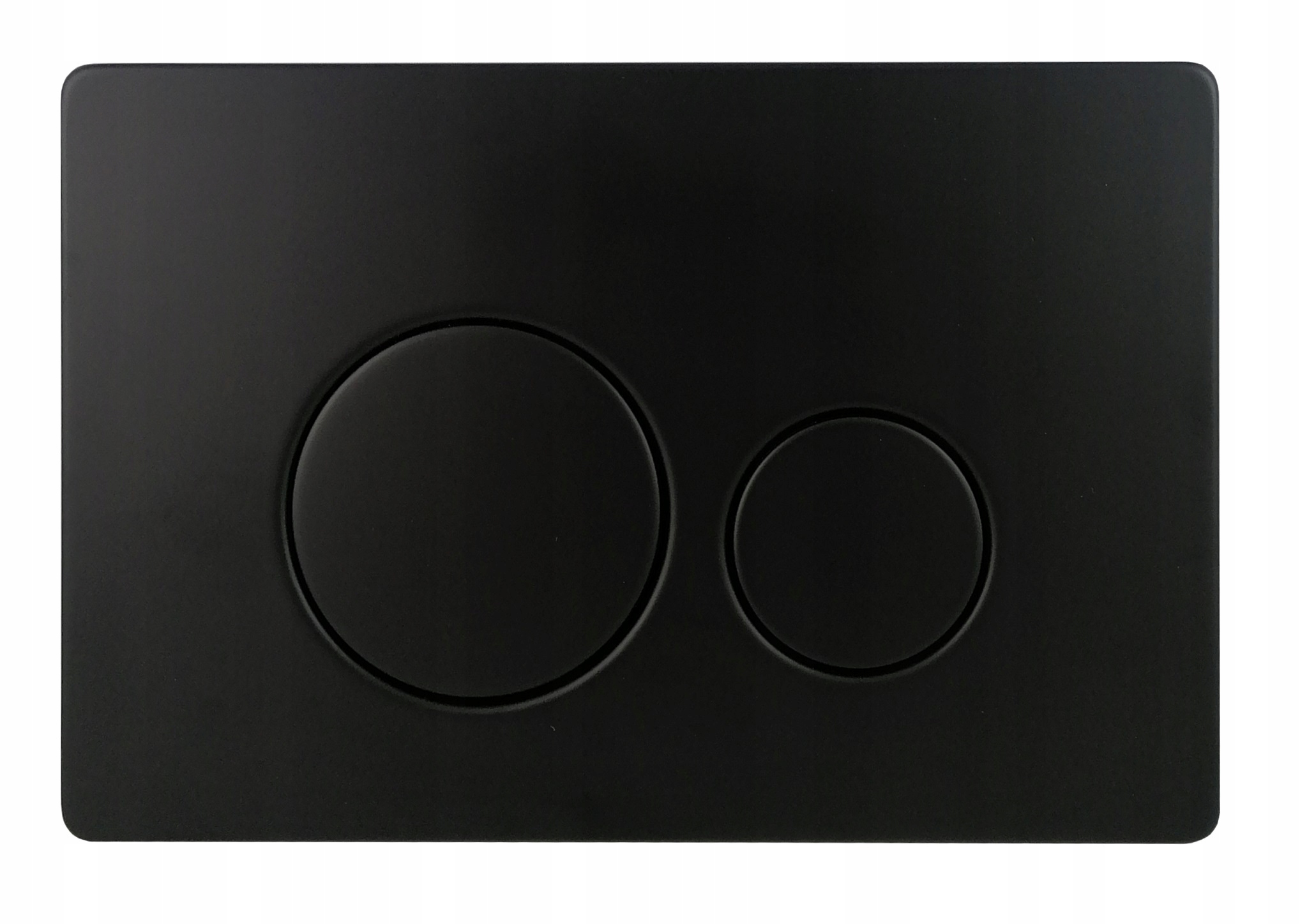 Przycisk spłukujący WC stal czarny mat do stelaża Geberit DELTA UP100 BASIC