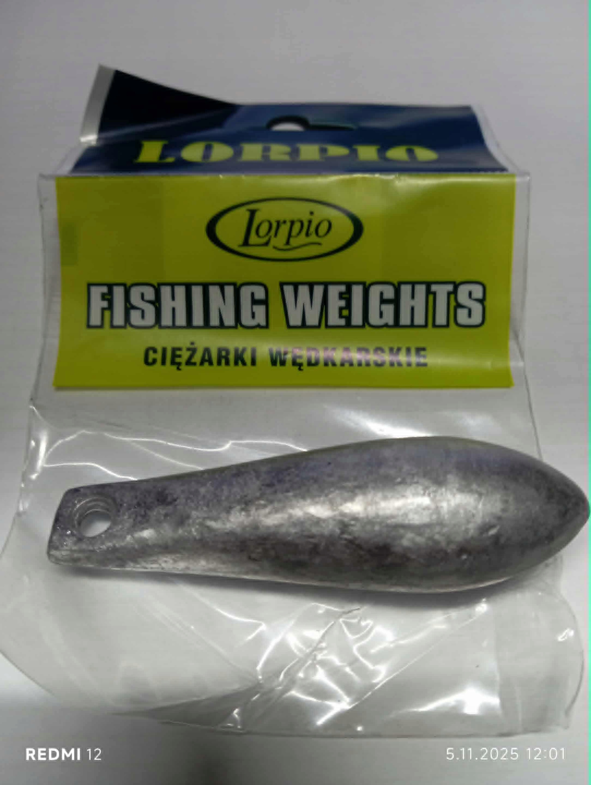 Lorpio Ciezarek Wedkarski Makrela 200G 89-161-200
