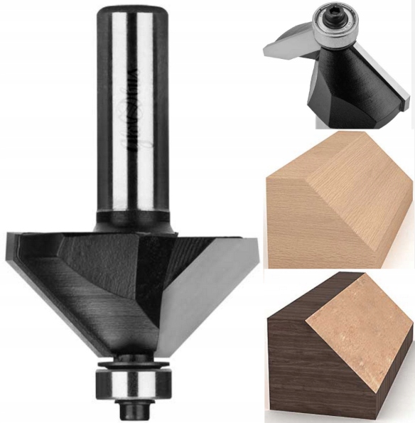 Globus Cnc Fázovací Fréza 45° d=8 D=35 FT905-3508-0001