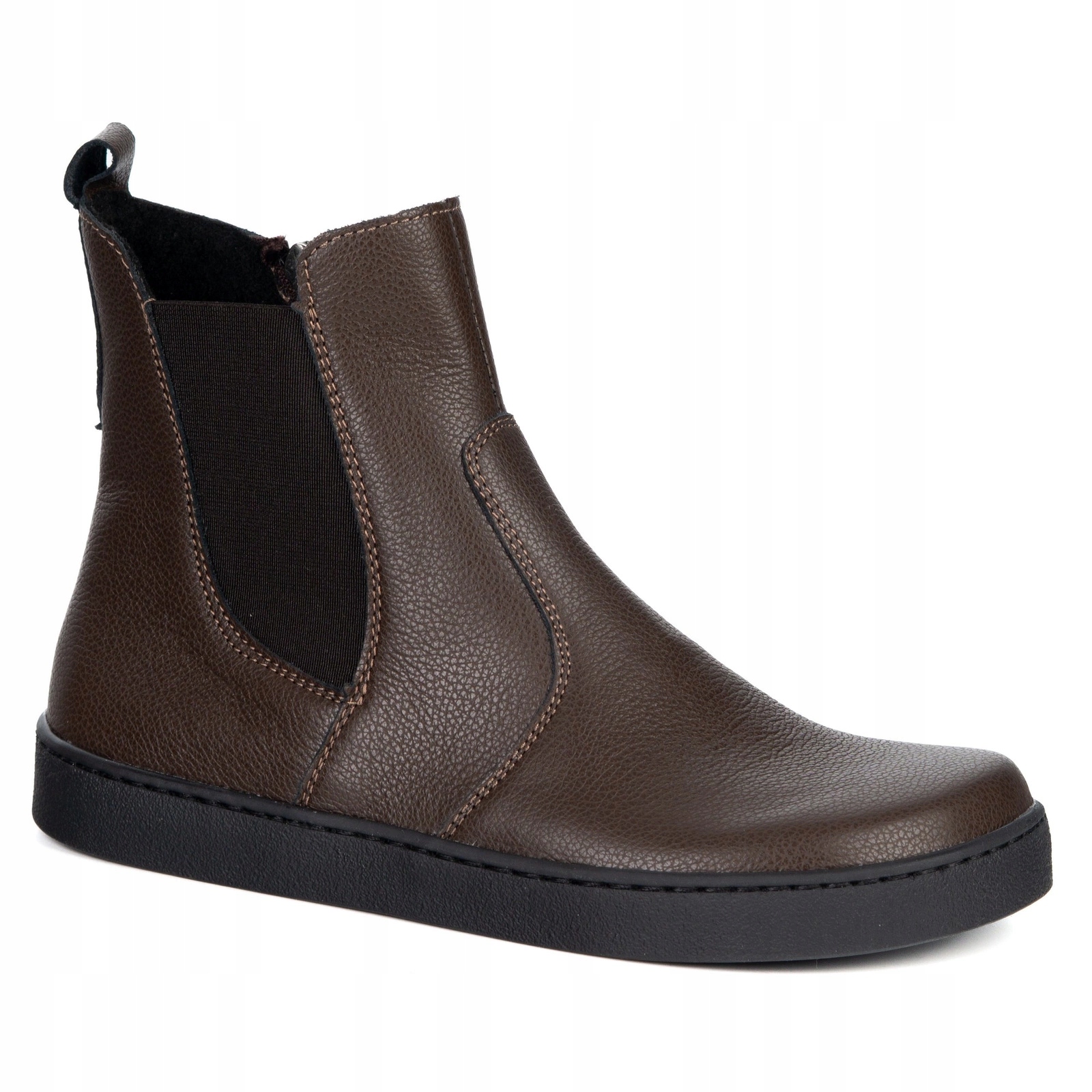 Dámské barefootové boty Brooke na silnějším spodku, hnědé, velikost 38