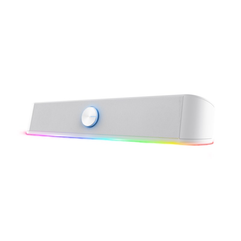 Trust reproduktor Gxt 619W Thorne Rgb Illuminated Soundbar, bílá 25110