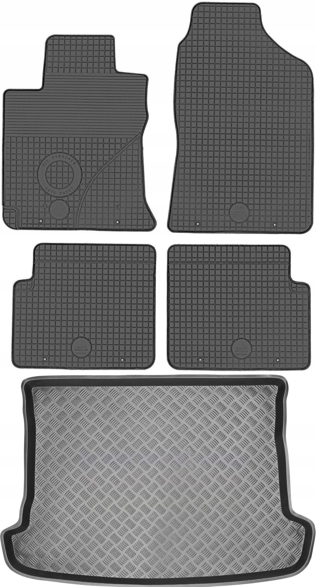 

Toyota Corolla Verso 2004-2009 Dywaniki bagażnik
