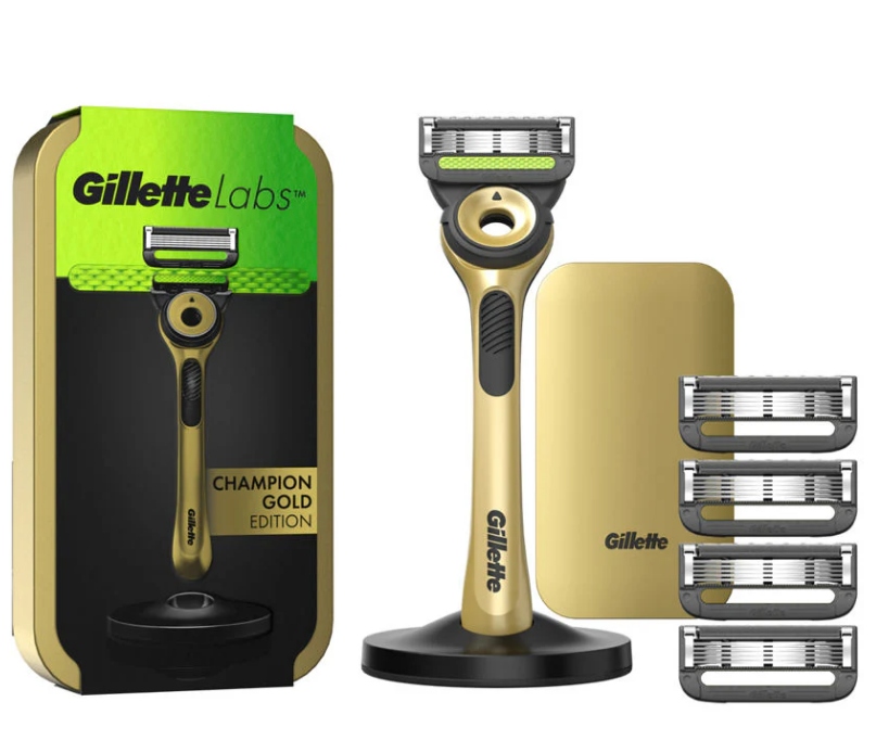 Maszynka do golenia Gillette na wkłady z 3 ostrzami i etui podróżnym