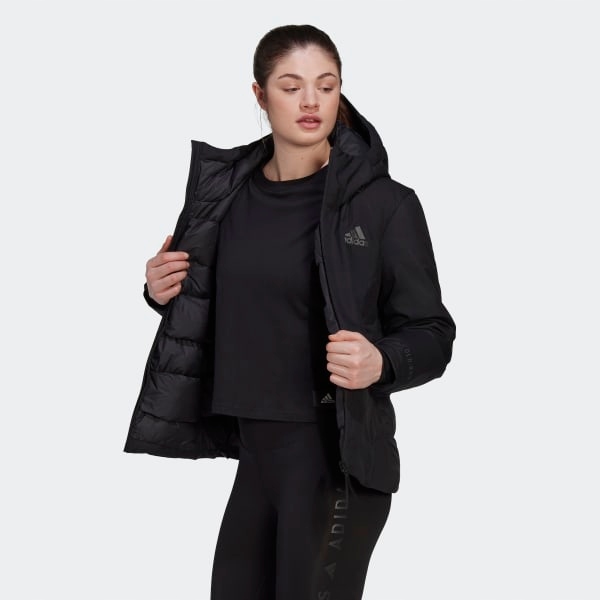 Kurtka puchowa Adidas Performance XL Długość do bioder