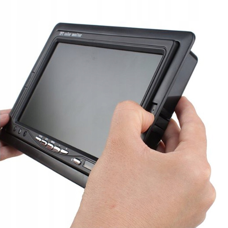 MONITOR 7 cali KAMERA Bus KAMPER Koparka KOMBAJN Connectivity wired