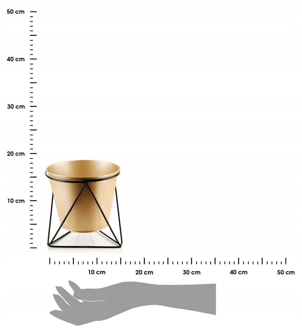 SWEN GOLD osłonka na stojaku 15xh15cm — 5