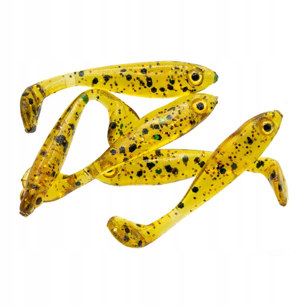 Guma Fishchaser Minimaster 3,5cm 1g Cristal Amber 5szt