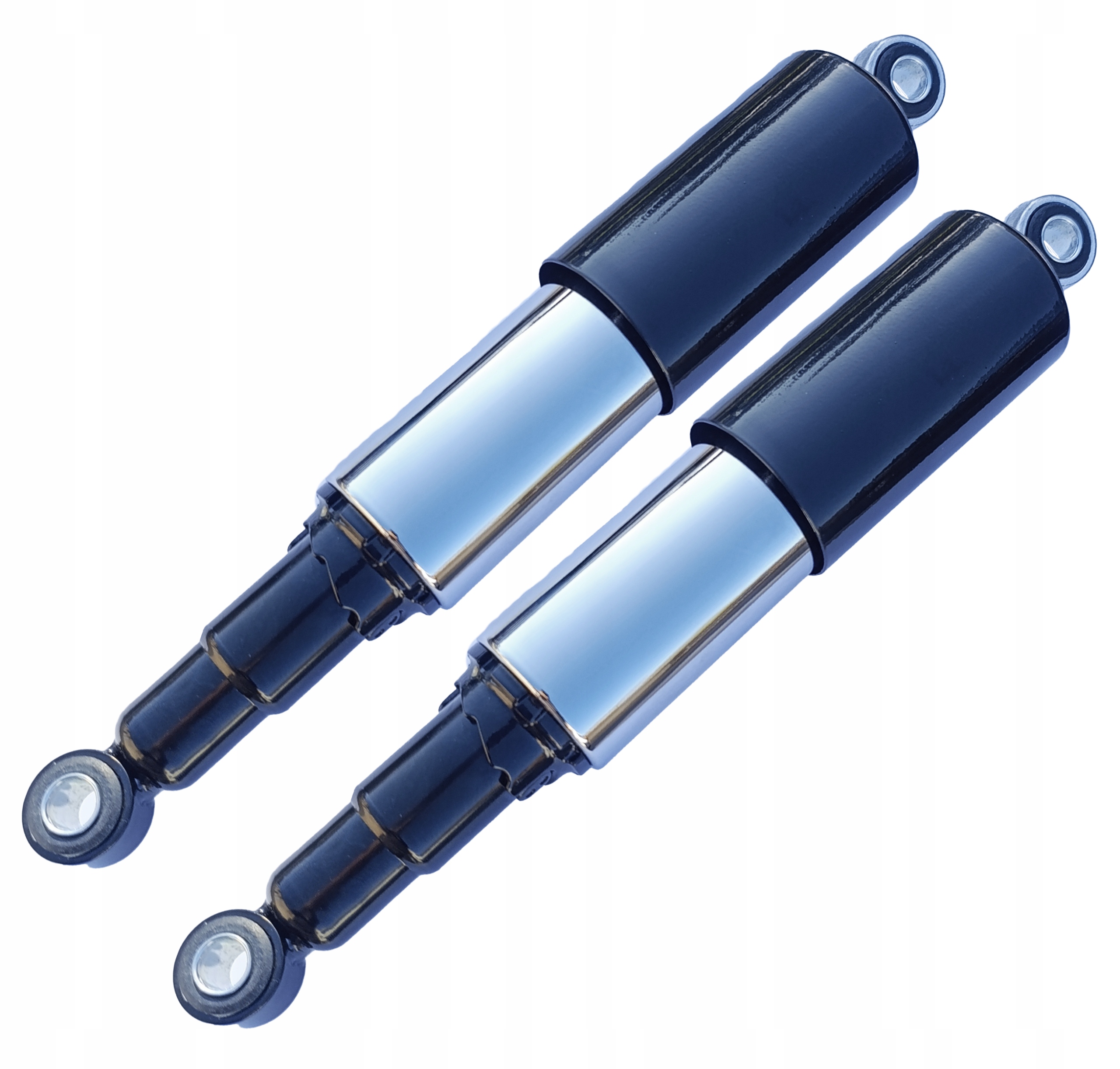 Amortyzatory Wsk 125 Wsk 175 Wsk 3 Wsk Garbuska Szklankowe Czarne Chrom