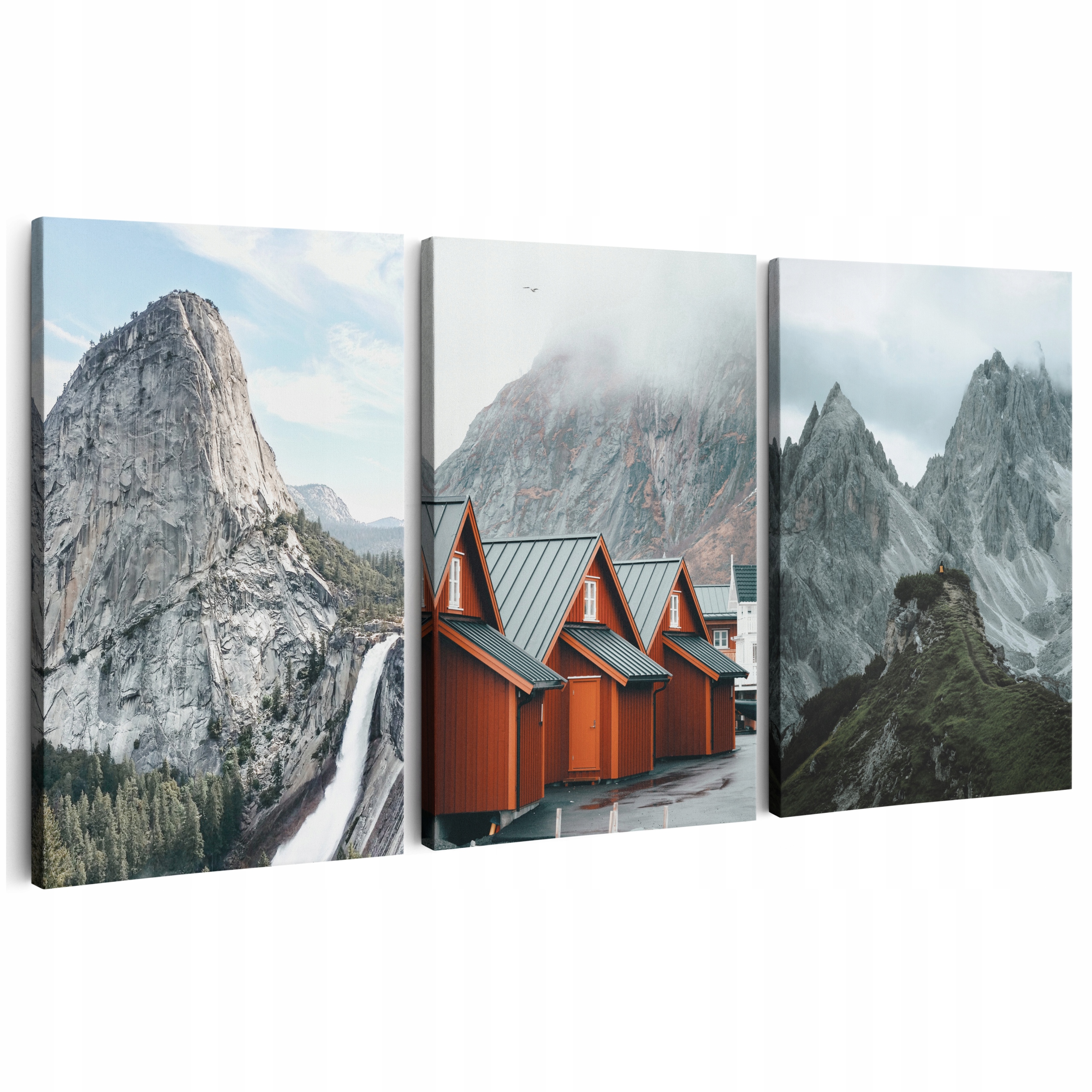 Obraz Na Plátně 150 cm *mnoho vzorů* Obrazy Do Obývacího Pokoje Na Zeď Triptych