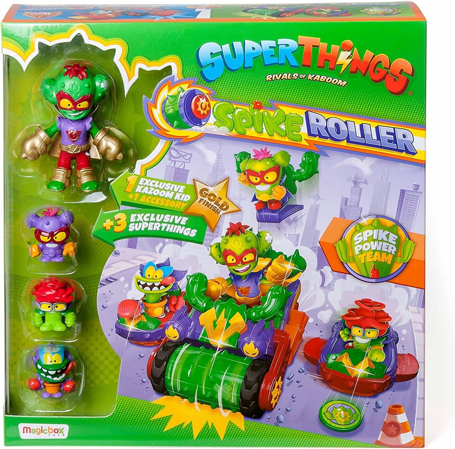 Super Zings Things seria 8 Spike Roller Pojazd