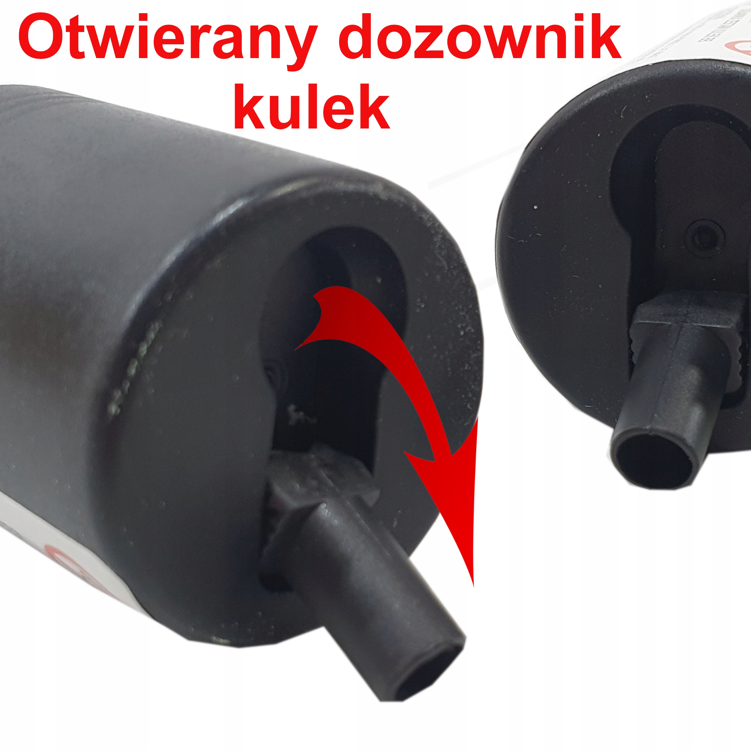 TRZONKOWY GRANAT KULEK ASG AIR SOFT GUN 6mm 1000 Seria KULKI DO KARABINU, PISTOLETU, SNAJPERKI