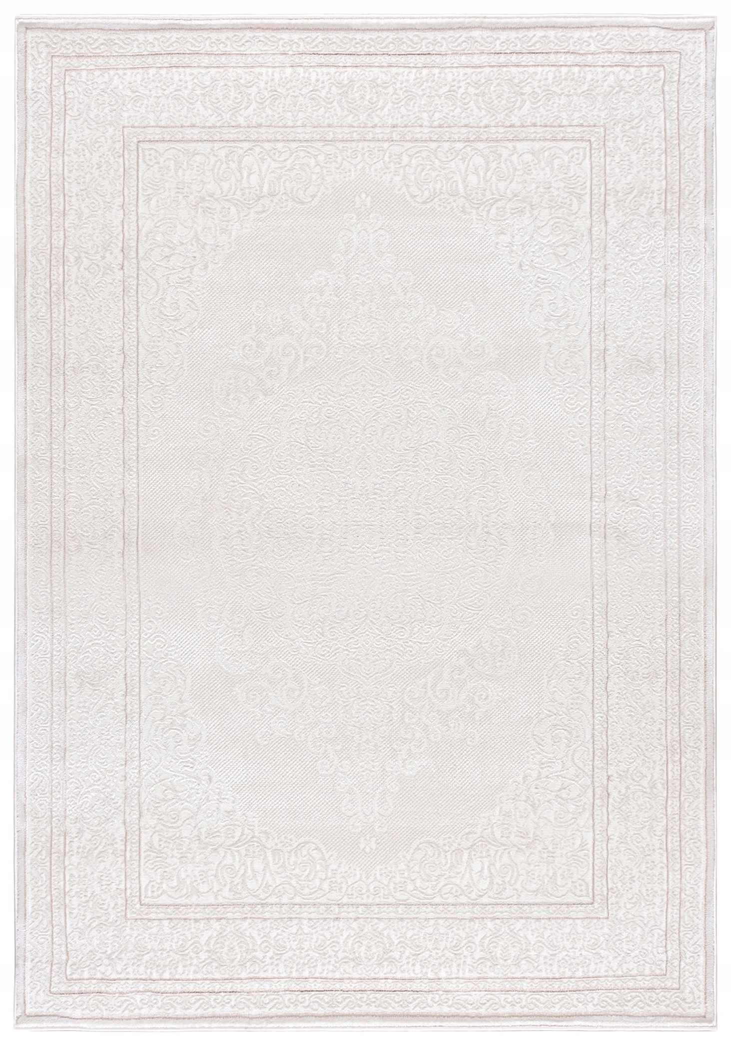 Koberec Hera 200x300 Štýlový Moderný Módny Lesklý krém béžový w08