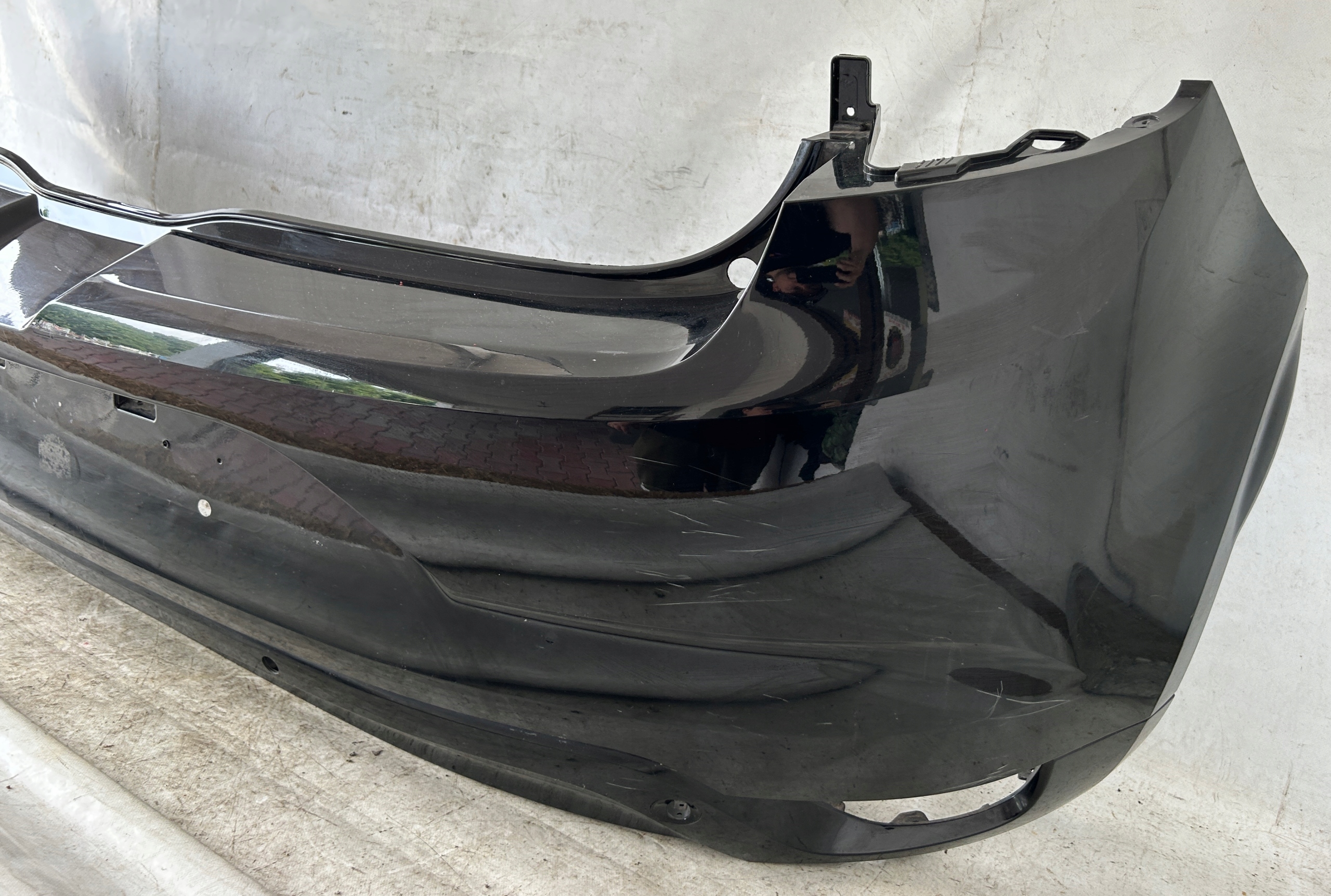 bumper rear part rear RENAULT MEGANE IV HB PDC