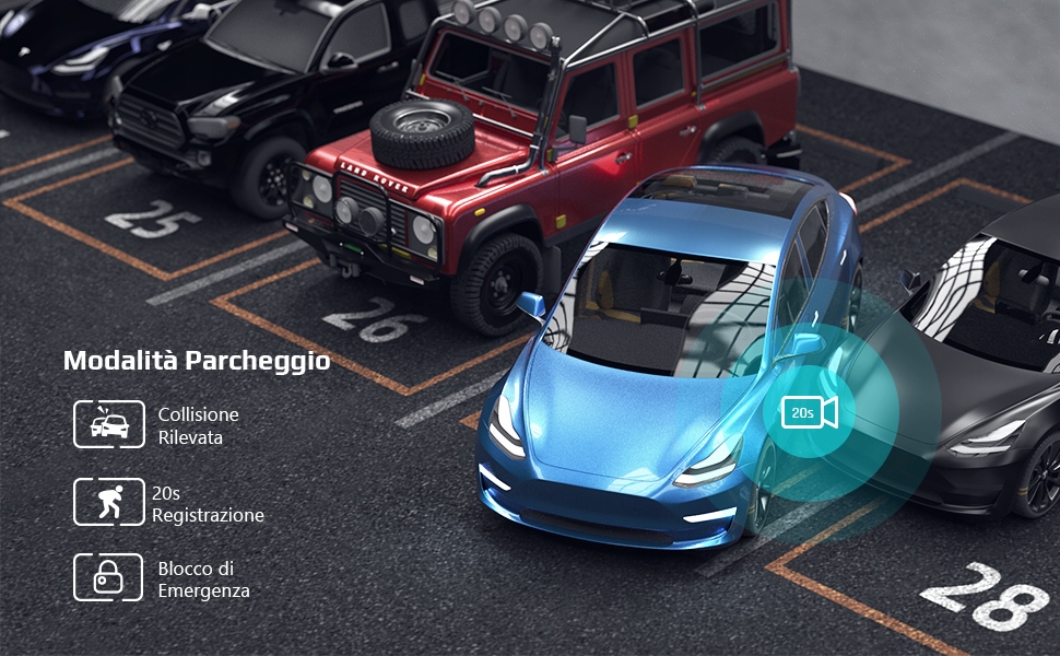 Kamera samochodowa ViviLink Discovery T20X 2,5K WDR Model T20X