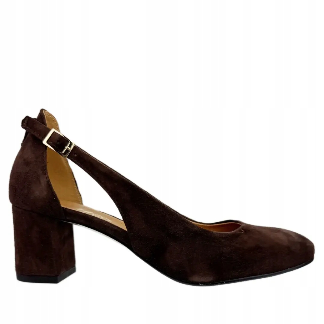 Dámské lodičky Higo 1798 hnědá 40, Hnědá