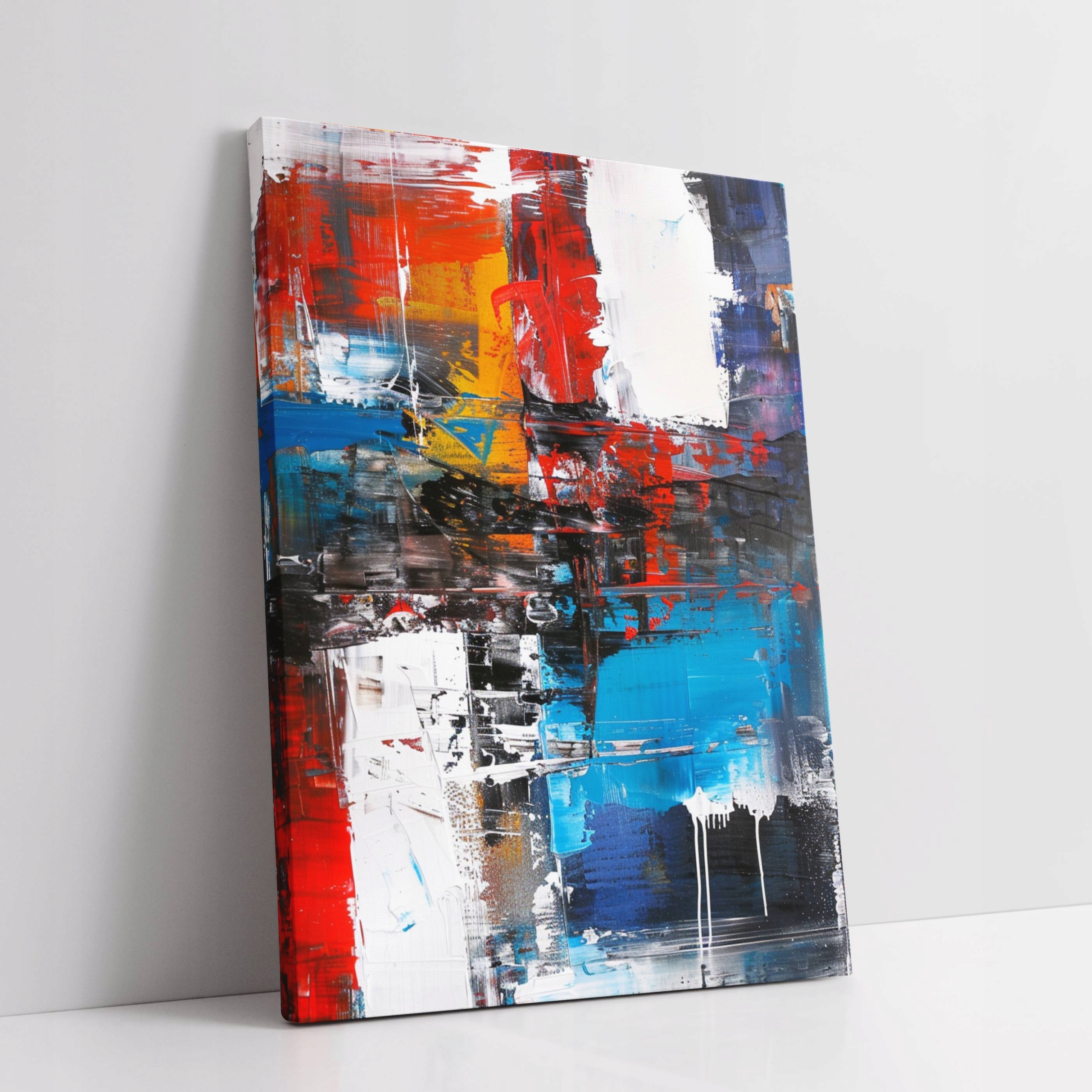 Obraz na plátně Abstraktní barva Moderní obraz do domu obývacího pokoje 90x120
