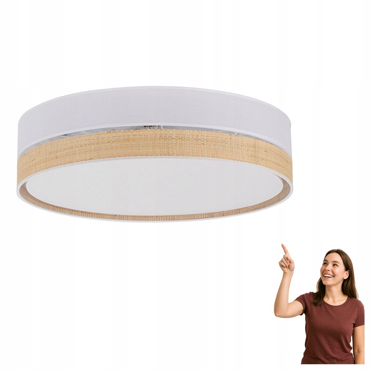 Stropná lampa Paglia New White 4764 Tk Lighting