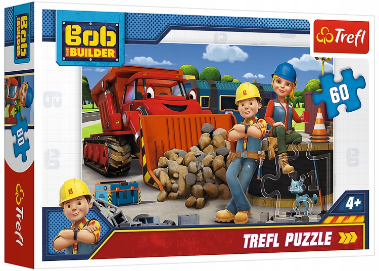 

Trefl Puzzle 60 Elem Bob Budowniczy I Wendy 17300
