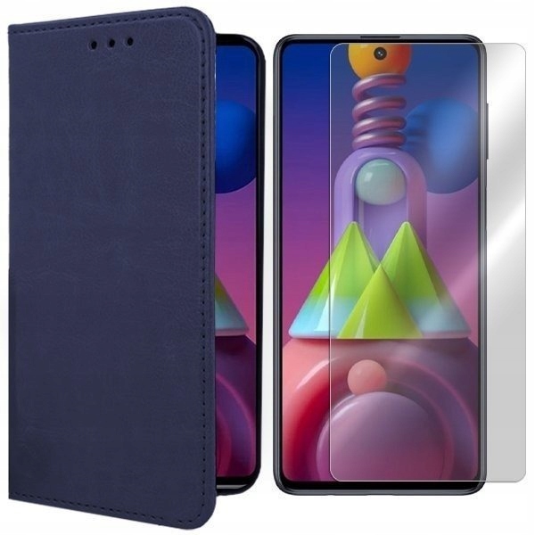 

Etui Do Samsung Galaxy M51 SM-M515 Skóra + Szkło