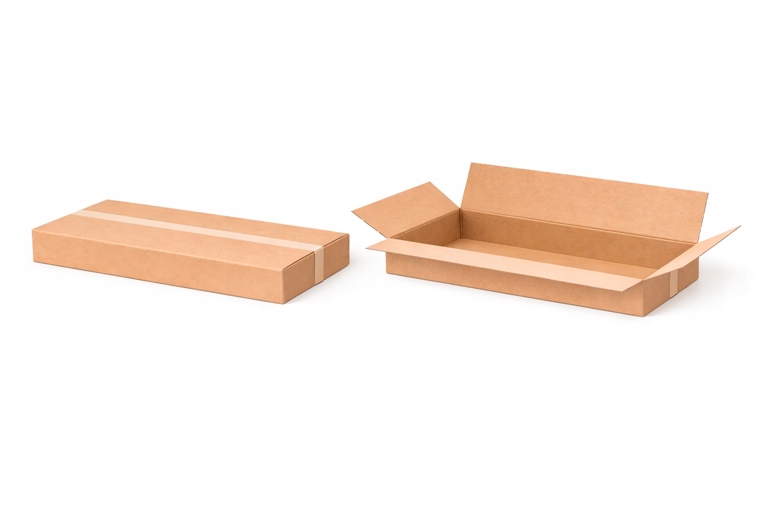 Karton 800x400x110 mm klapowy brązowy 10 sztuk 5W fala Bc 590g