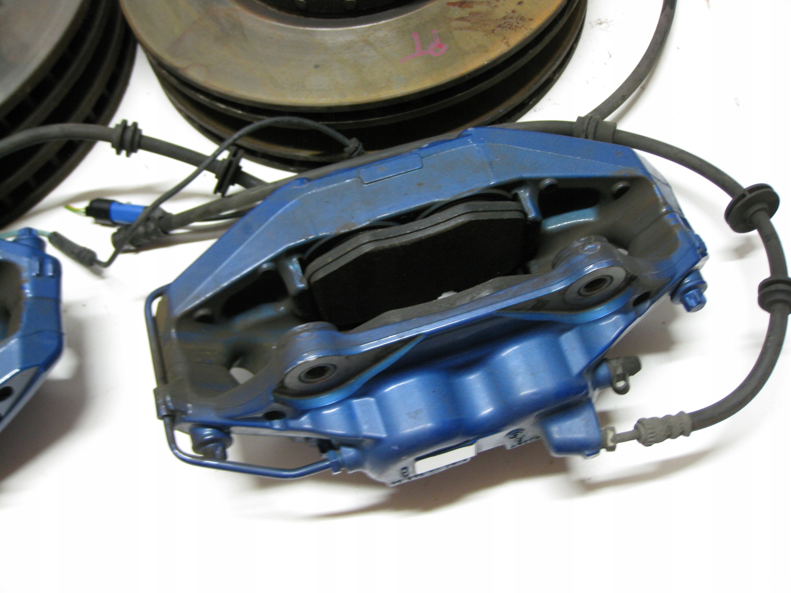 BMW 5 G30 3.0D 19R m-packet discs calipers brake plates caliper KOMPLET