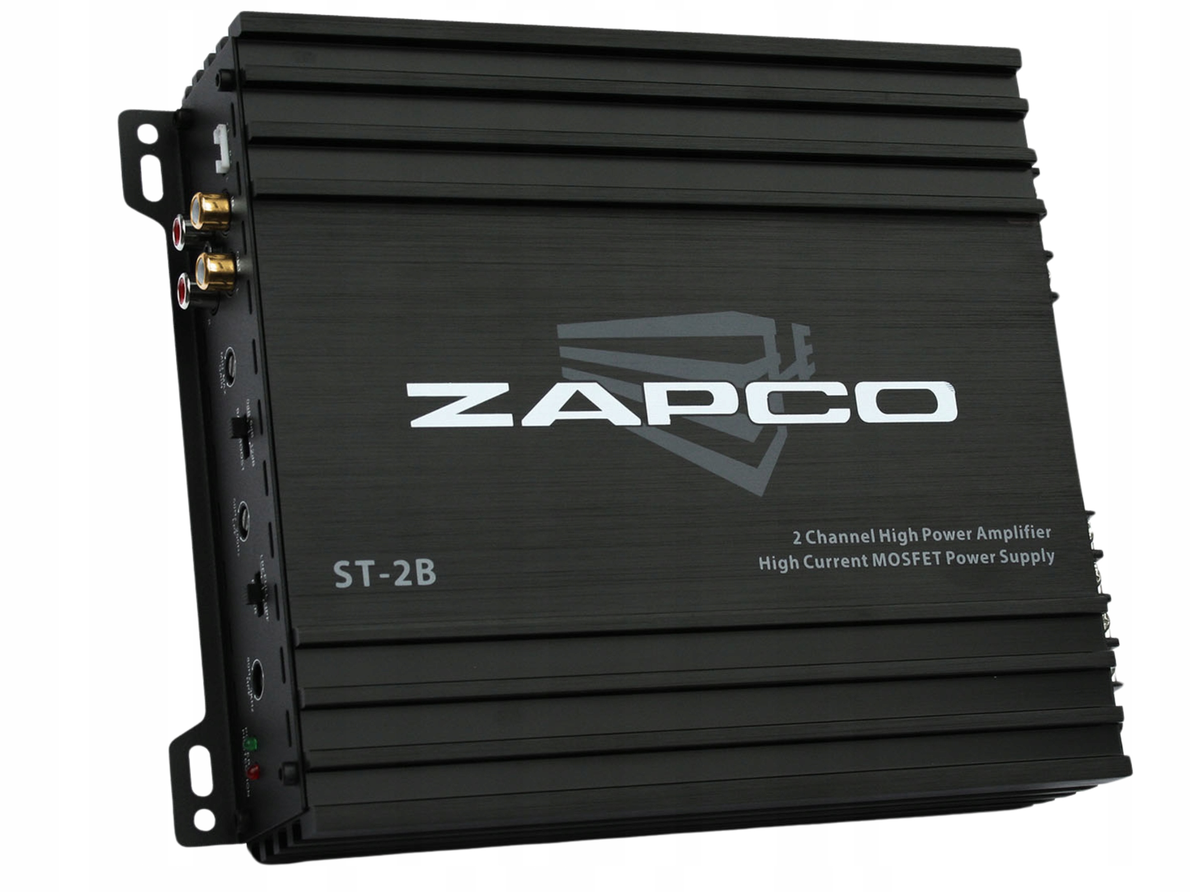 Zapco ST-2B 2-kanálový zosilňovač do auta 2x65/90W 1x180RMS trieda Ab