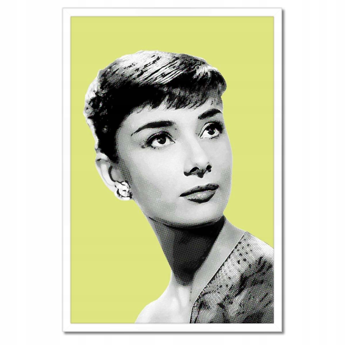 Plakáty v rámu 40x60 Audrey Hepburnová Herečka