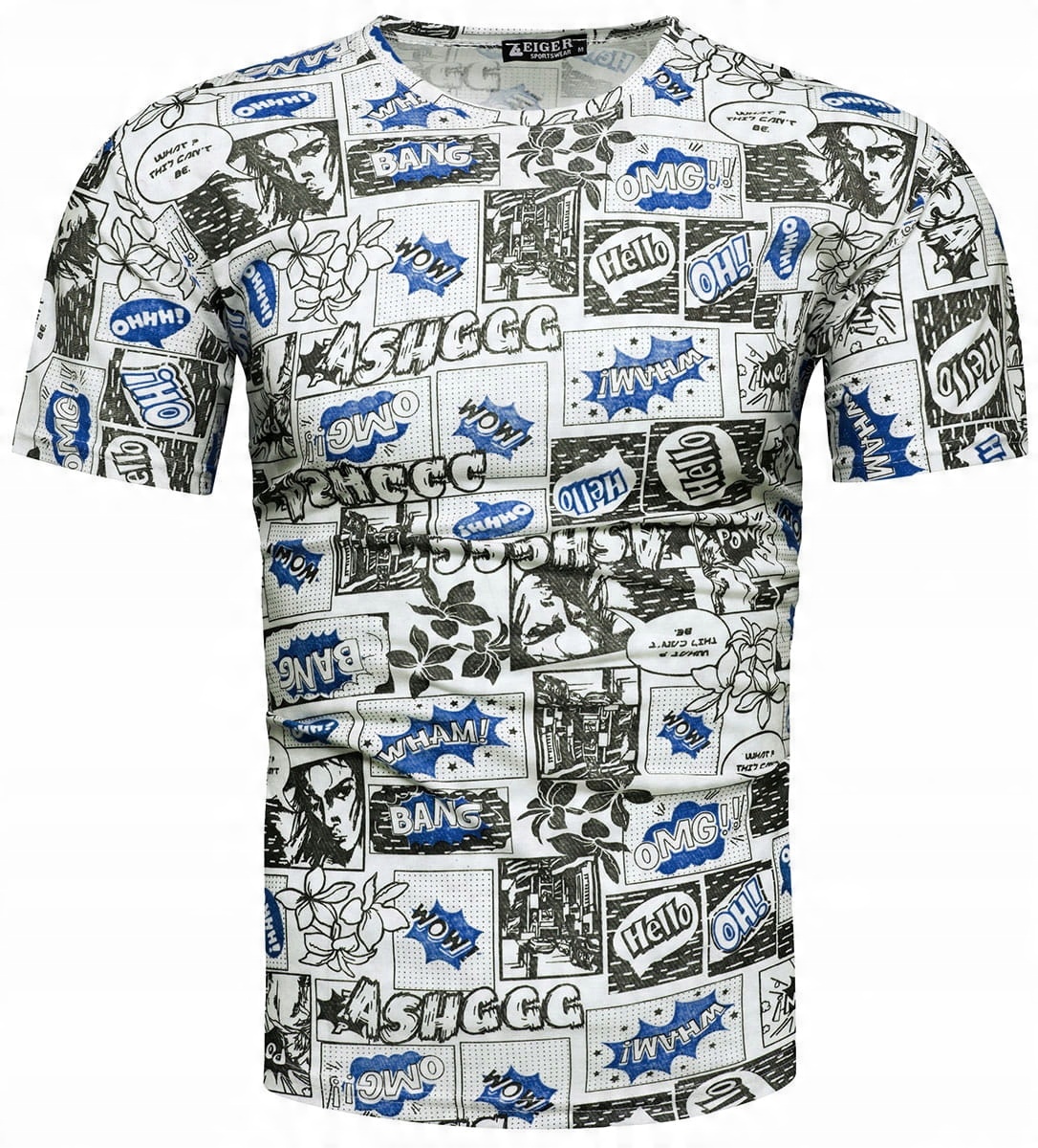 

XL - Koszulka męska t-shirt z nadrukiem