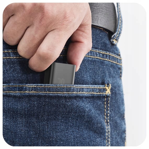 Baseus Mini Ładowarka sieciowa Si USB-C PD QC 30W Marka Baseus